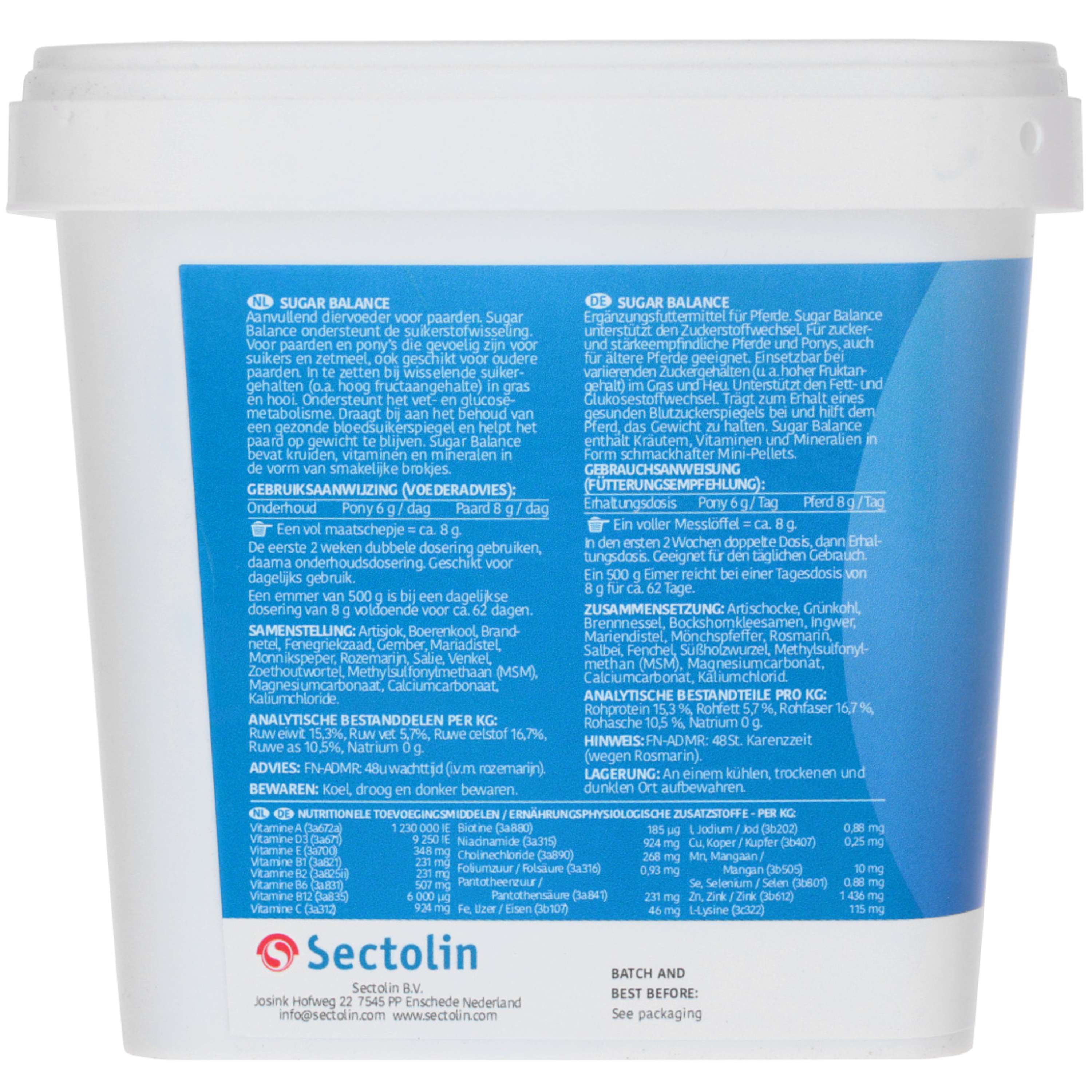 Sectolin Sugar Balance