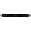 Covalliero Saddle Girth Faux Fur Long Black