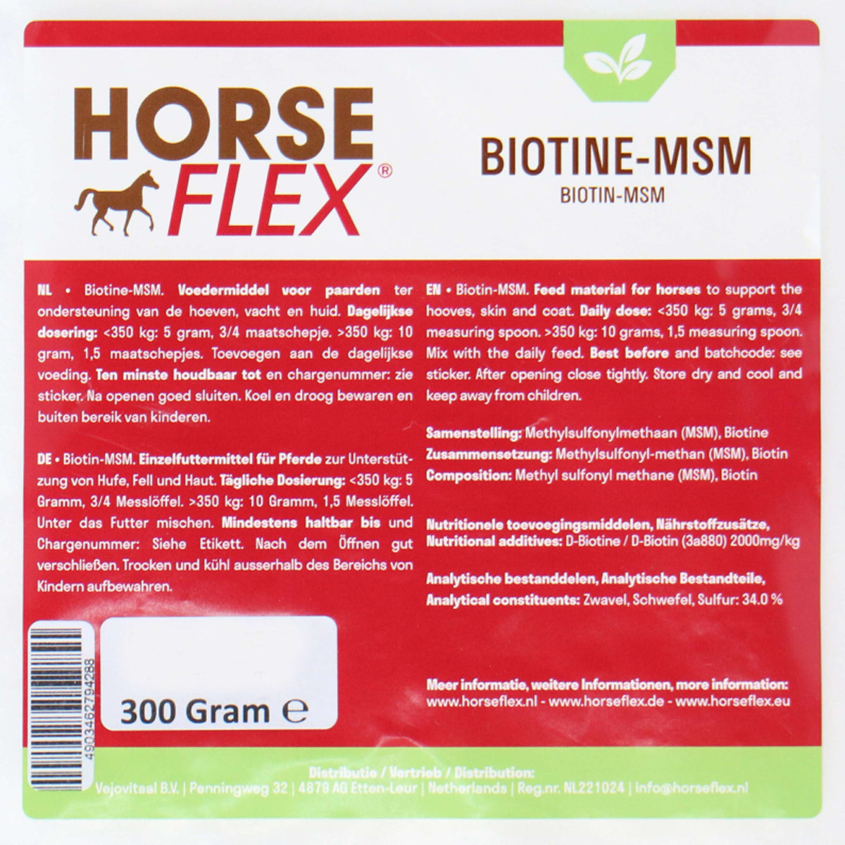 HorseFlex Biotine-MSM Refill