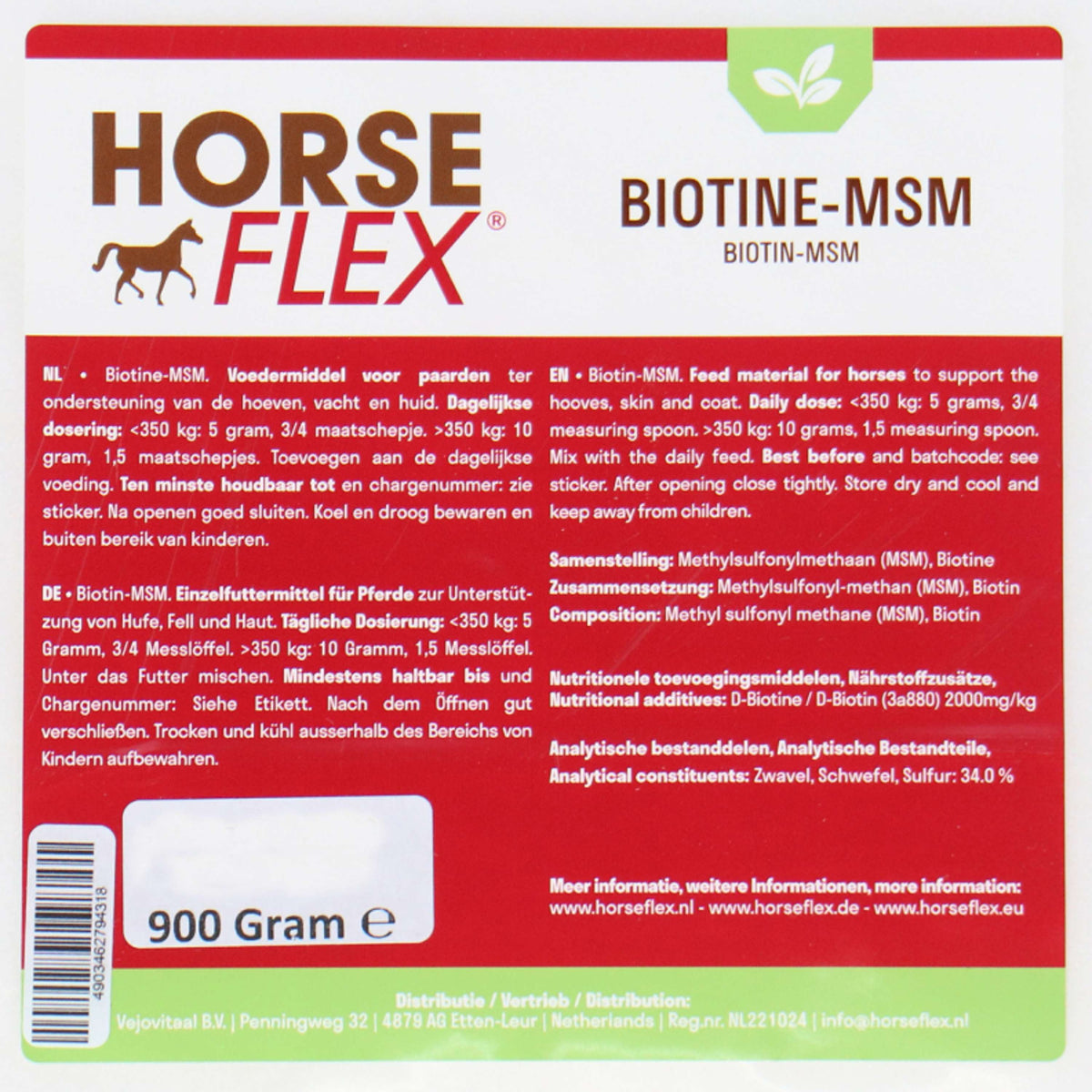 HorseFlex Biotine-MSM Refill