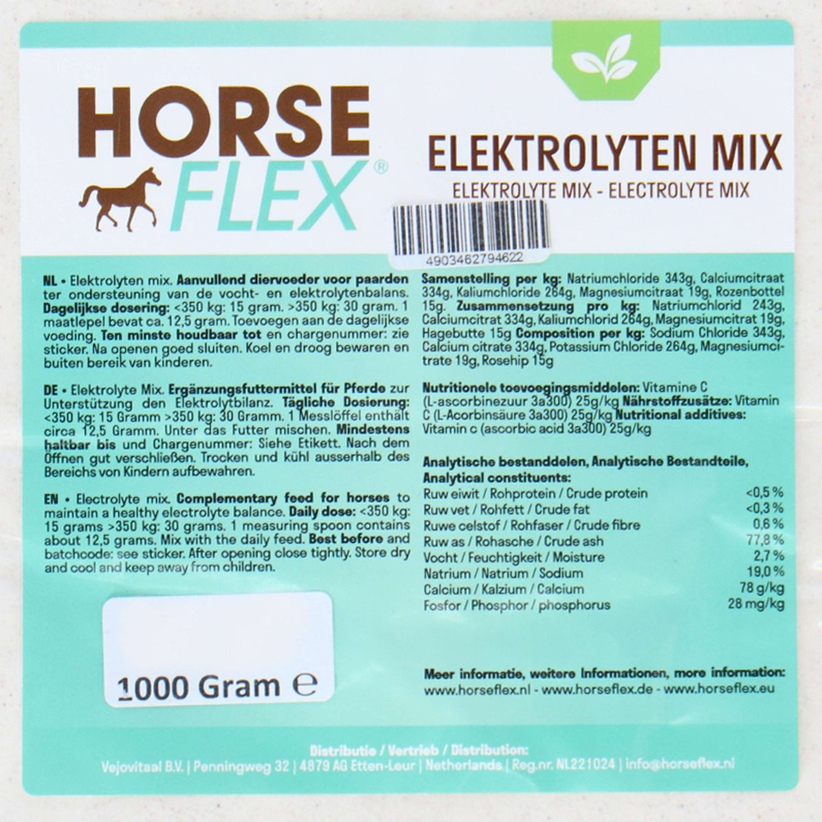 HorseFlex Electrolyte mix Refill