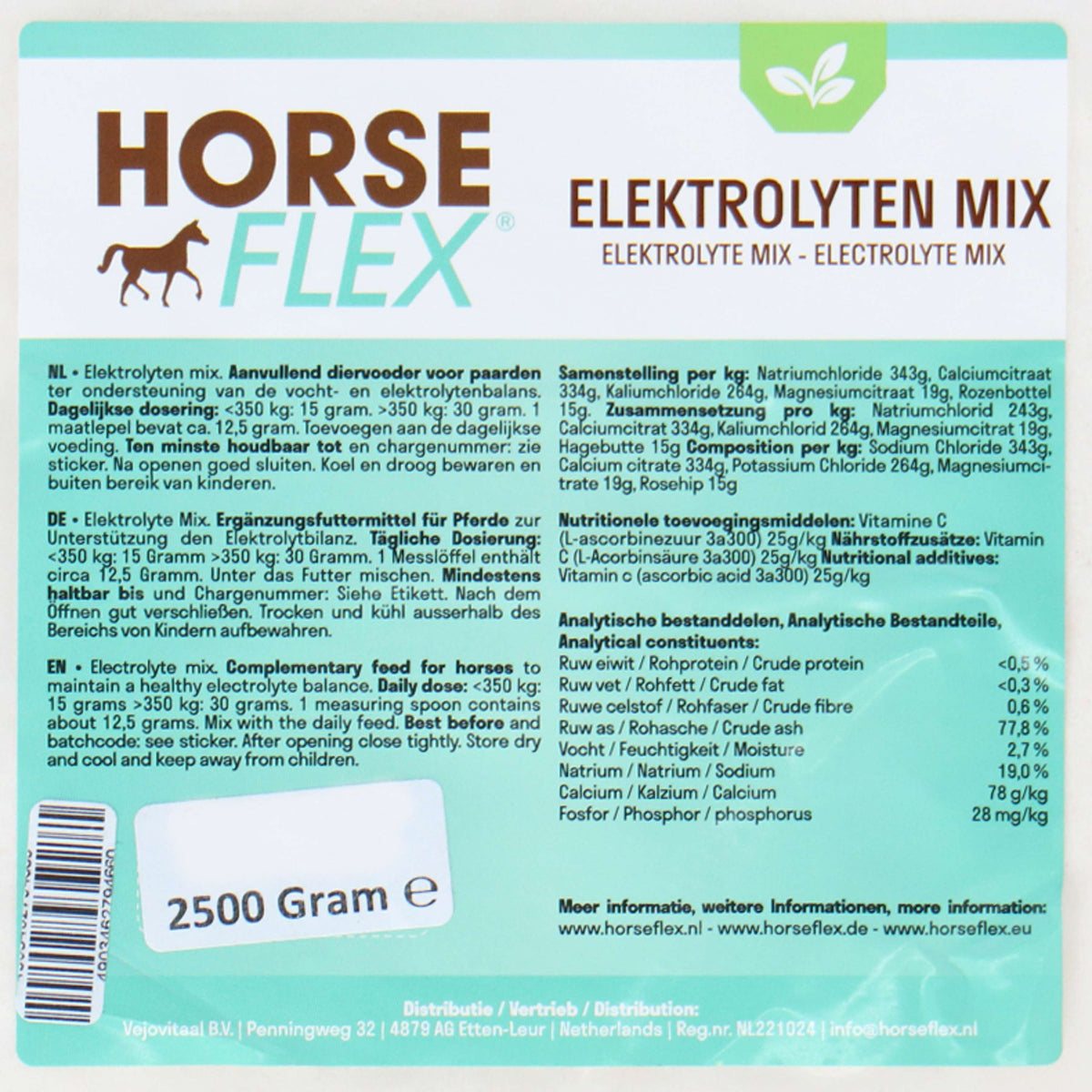 HorseFlex Electrolyte mix Refill