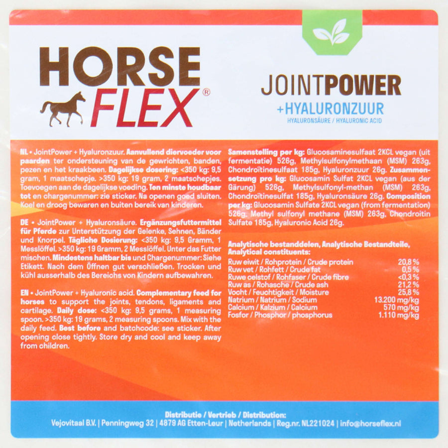 HorseFlex Jointpower + Hyaluronic acid Refill