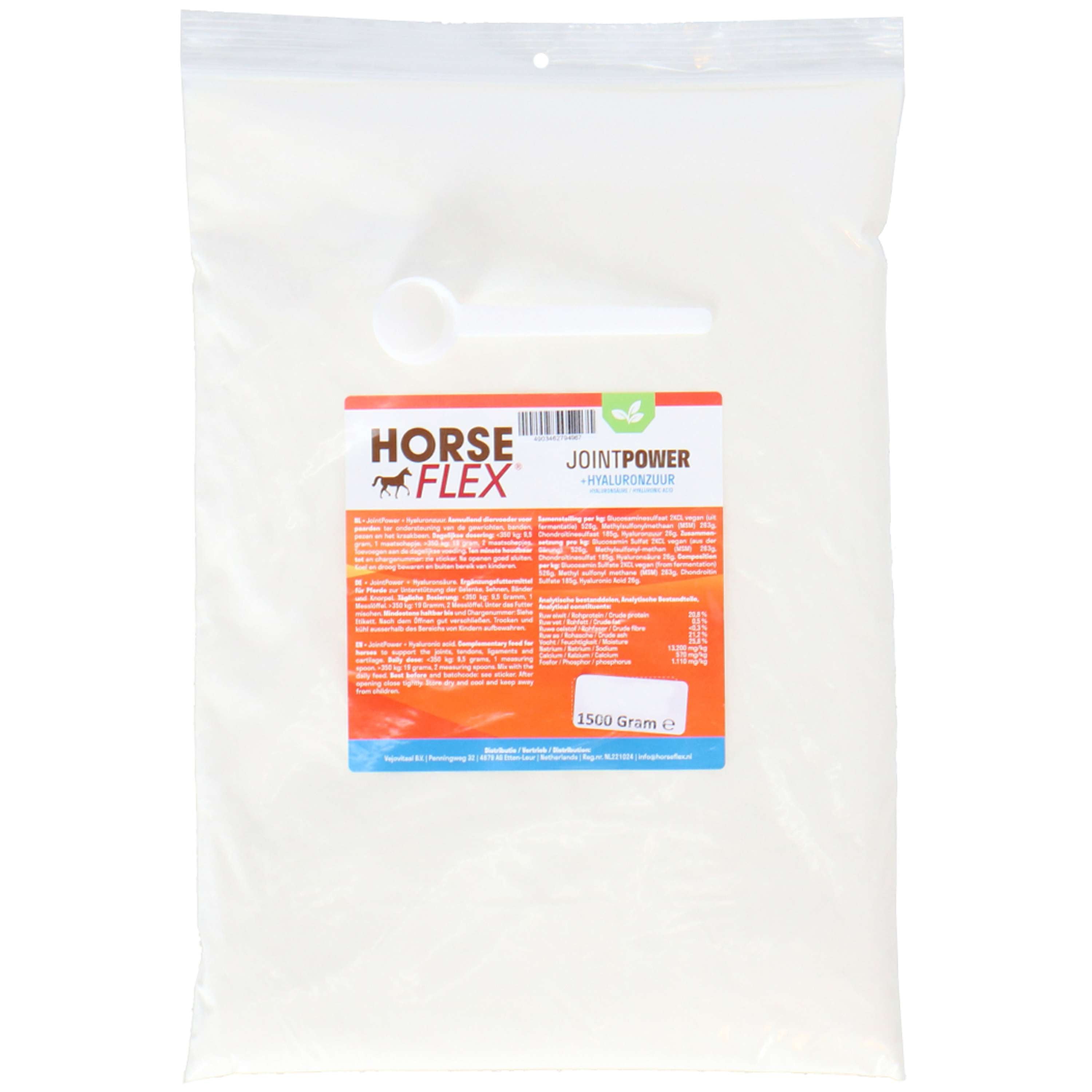 HorseFlex Jointpower + Hyaluronic acid Refill