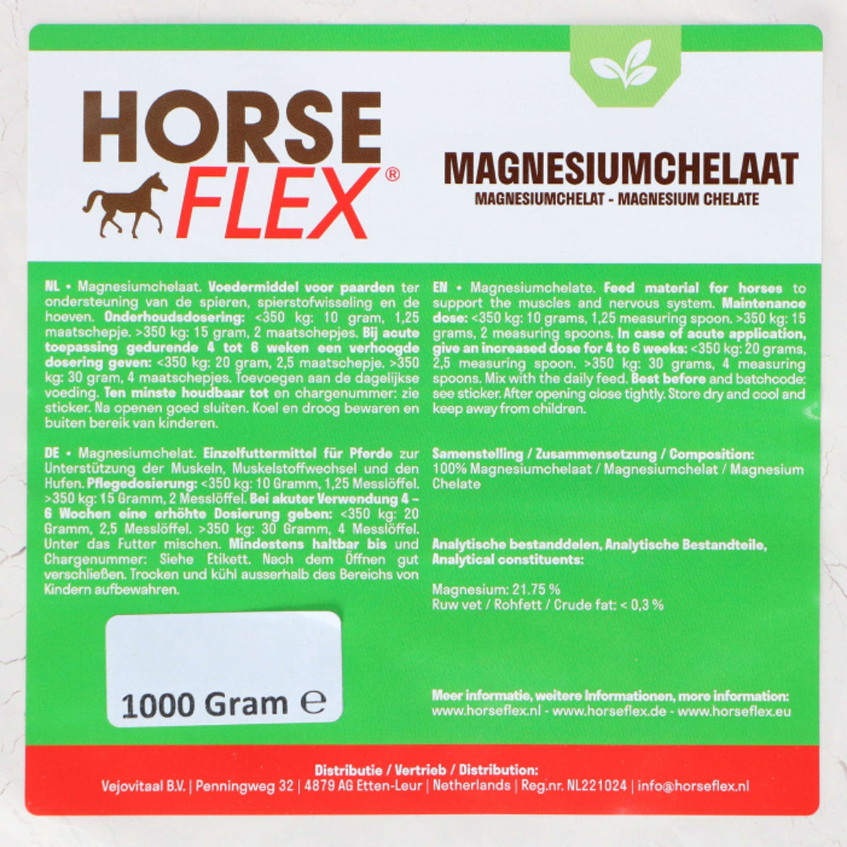 HorseFlex Magnesium chelate Refill