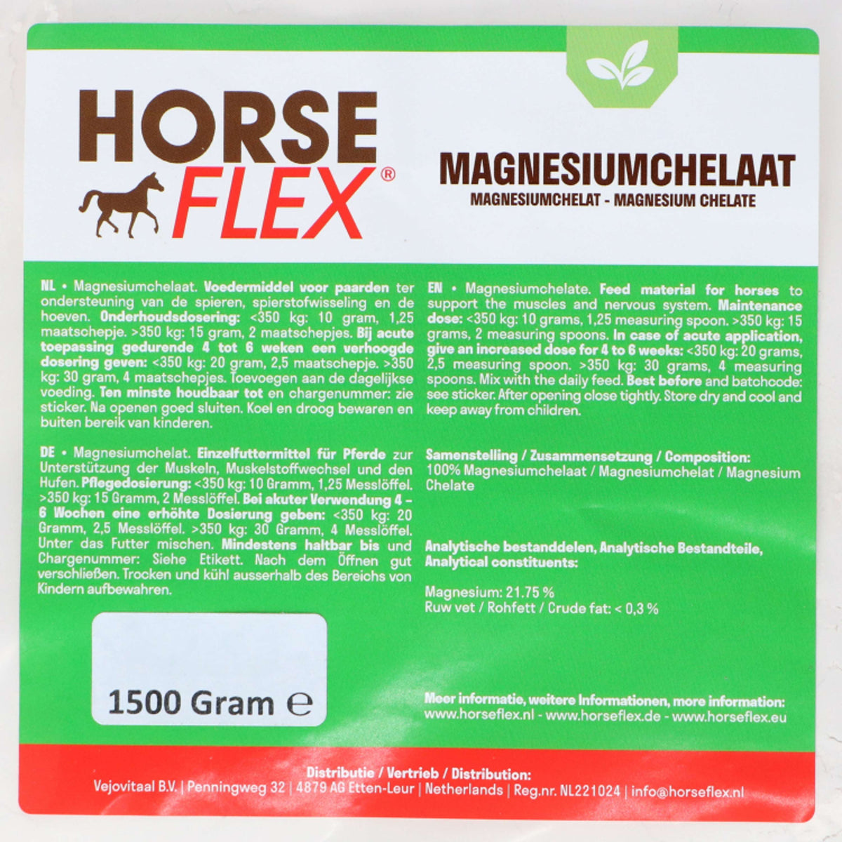 HorseFlex Magnesium chelate Refill