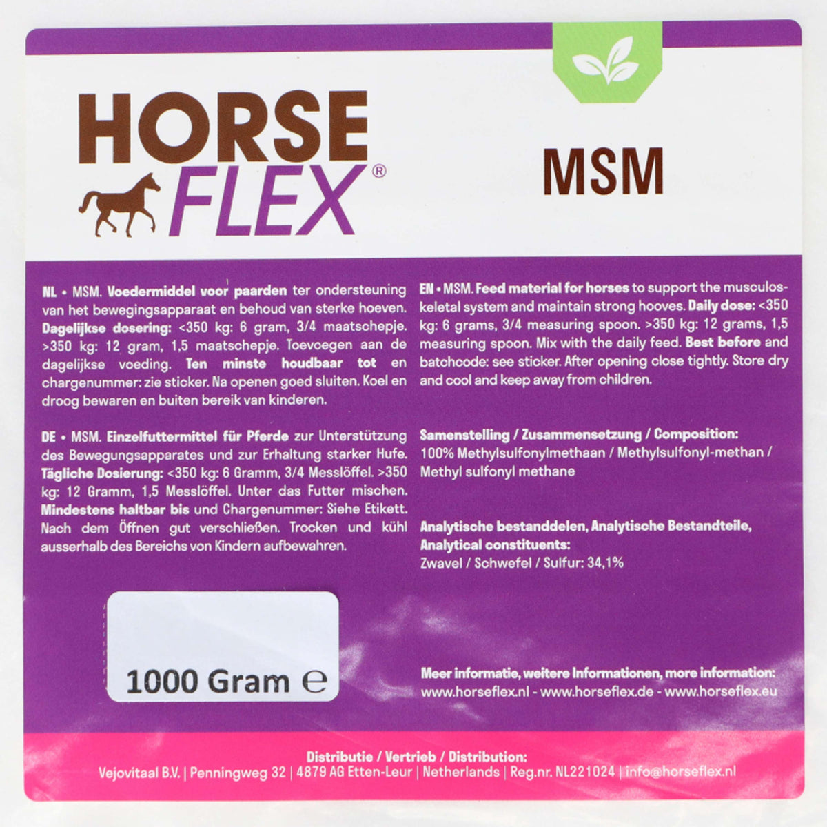 HorseFlex MSM Refill