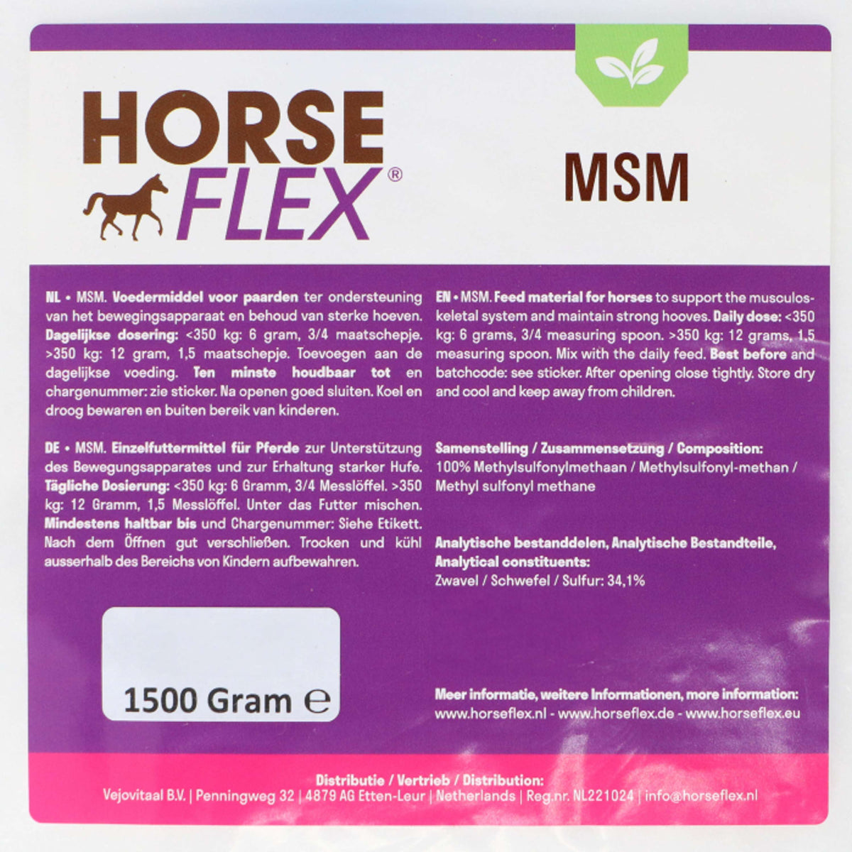 HorseFlex MSM Refill