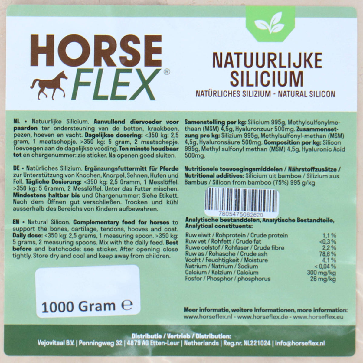 HorseFlex Natural Silicon Refill