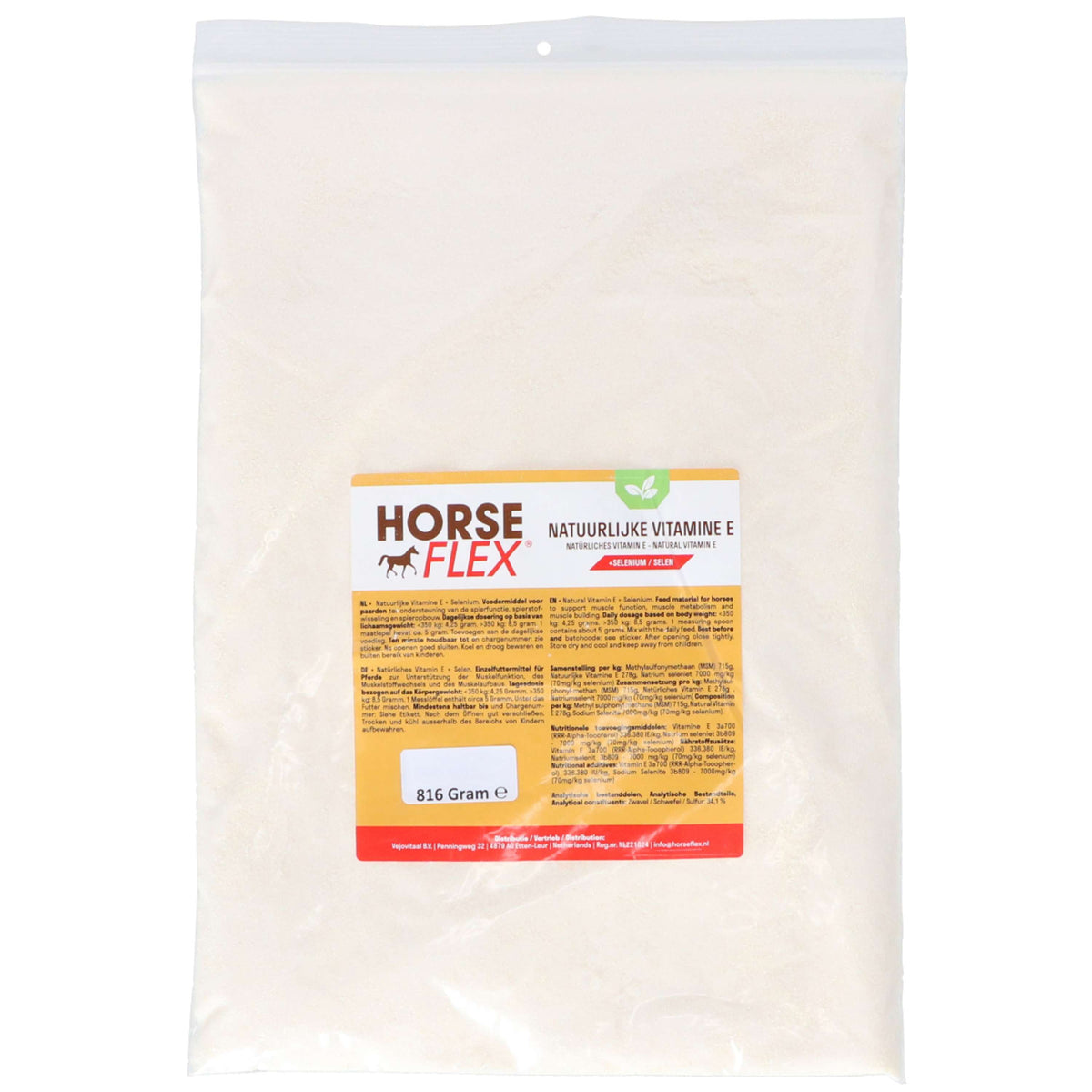 HorseFlex Natural Vitamin E + Selenium Refill