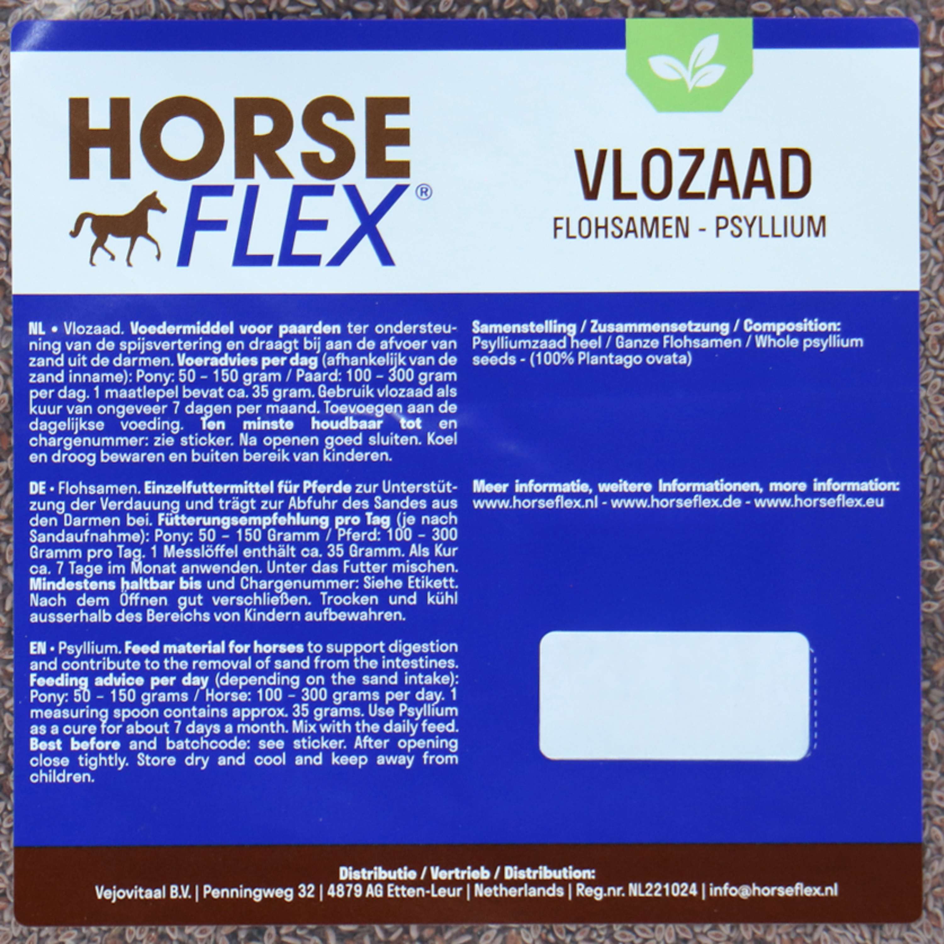 HorseFlex Psyllium Husk Refill