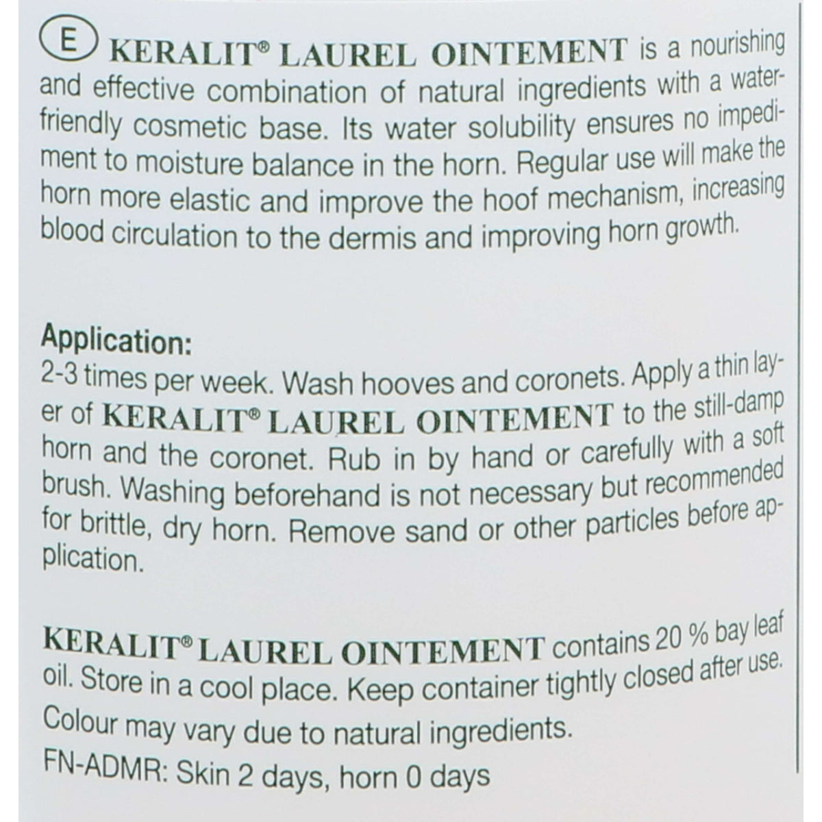 Keralit Laurel ointment