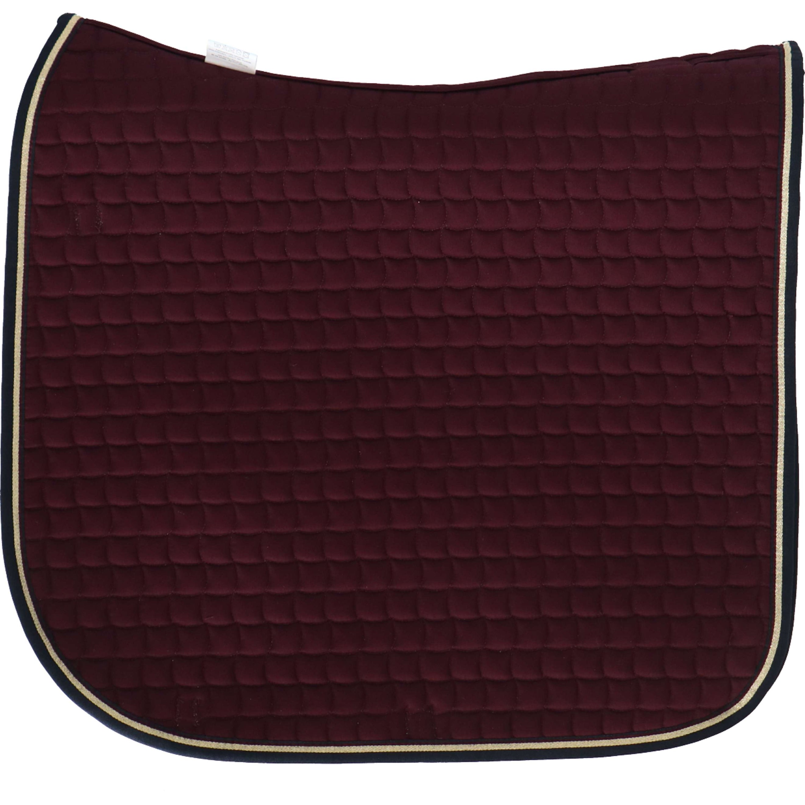 Eskadron Saddlepad Cotton Contrast Dressage Blackberry