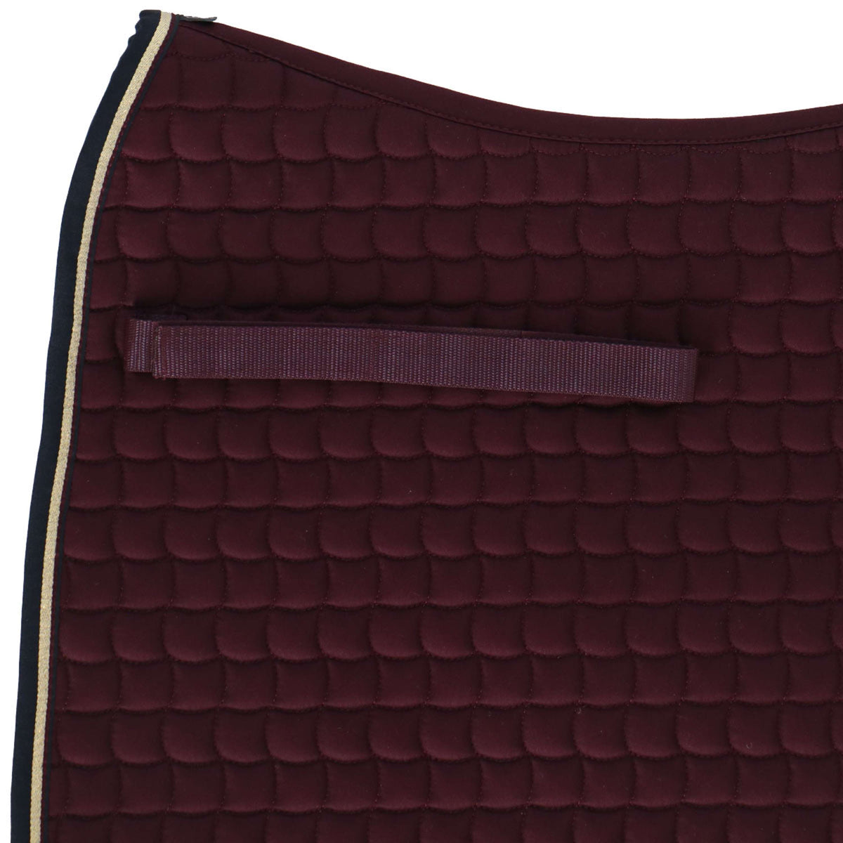 Eskadron Saddlepad Cotton Contrast Dressage Blackberry