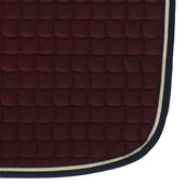 Eskadron Saddlepad Cotton Contrast Dressage Blackberry