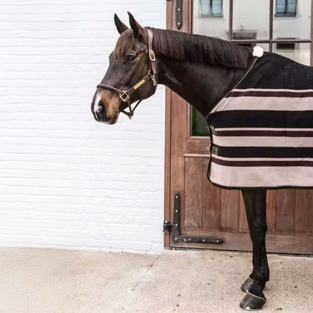 Kentucky Fleece Rug Heavy Brown/Beige