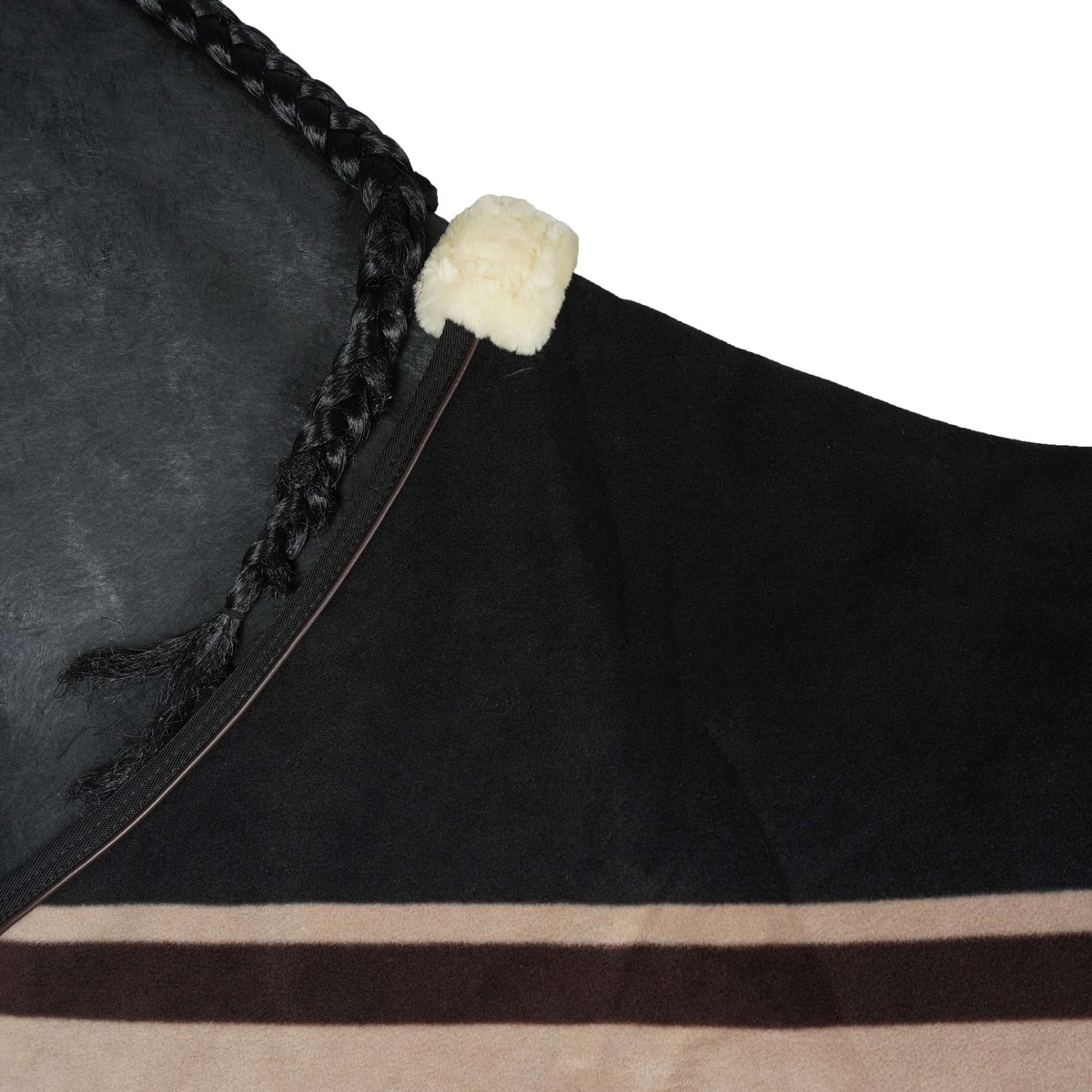 Kentucky Fleece Rug Heavy Brown/Beige