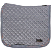 ANKY Saddlepad Velvet Stones Dressage Steel Grey