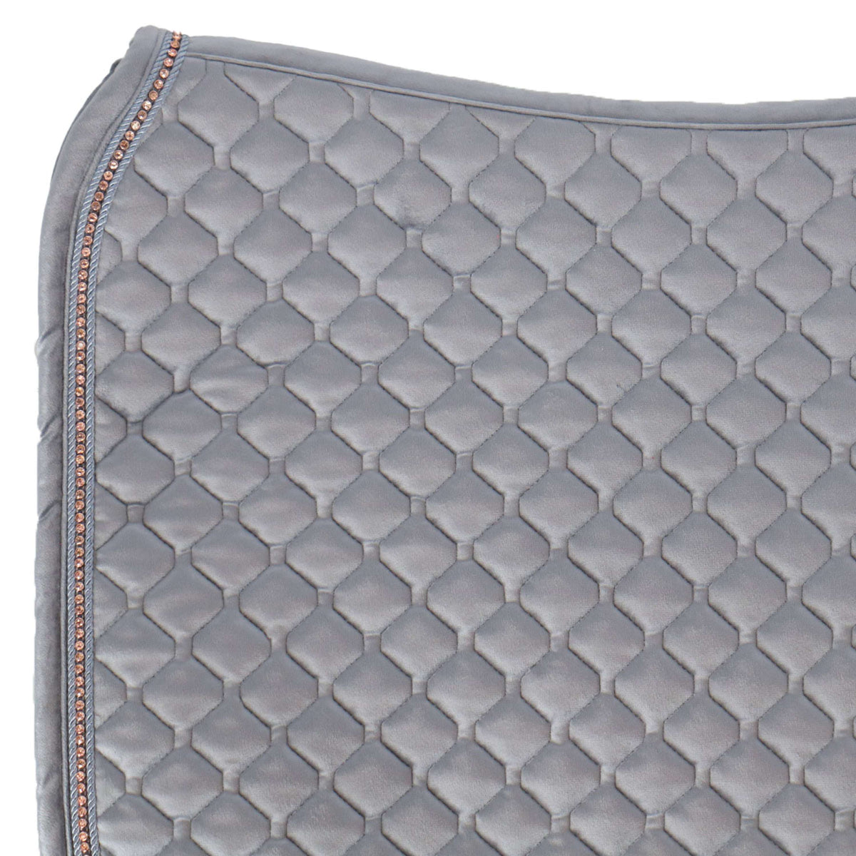 ANKY Saddlepad Velvet Stones Dressage Steel Grey