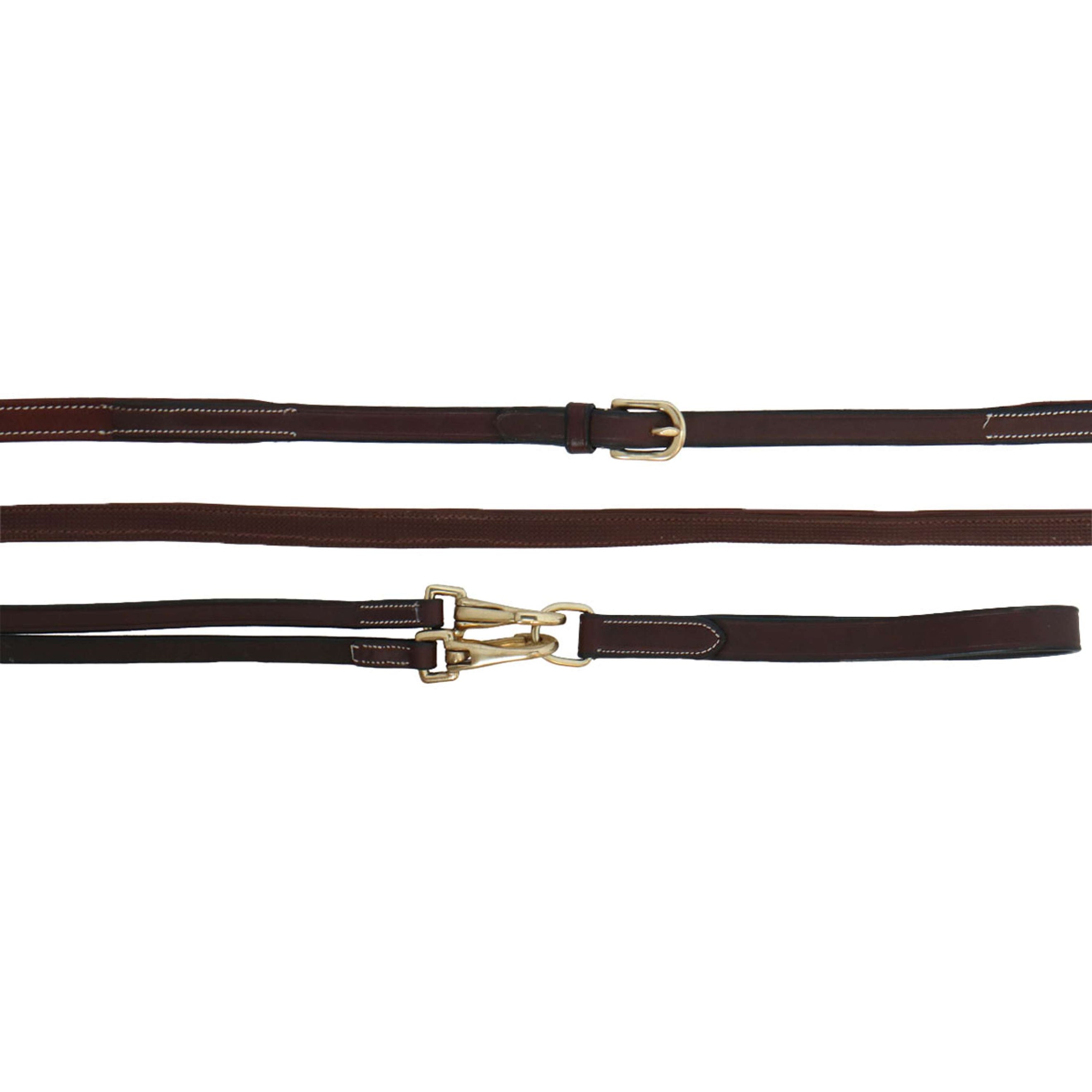 Trust Draw Reins Monaco brown/gold