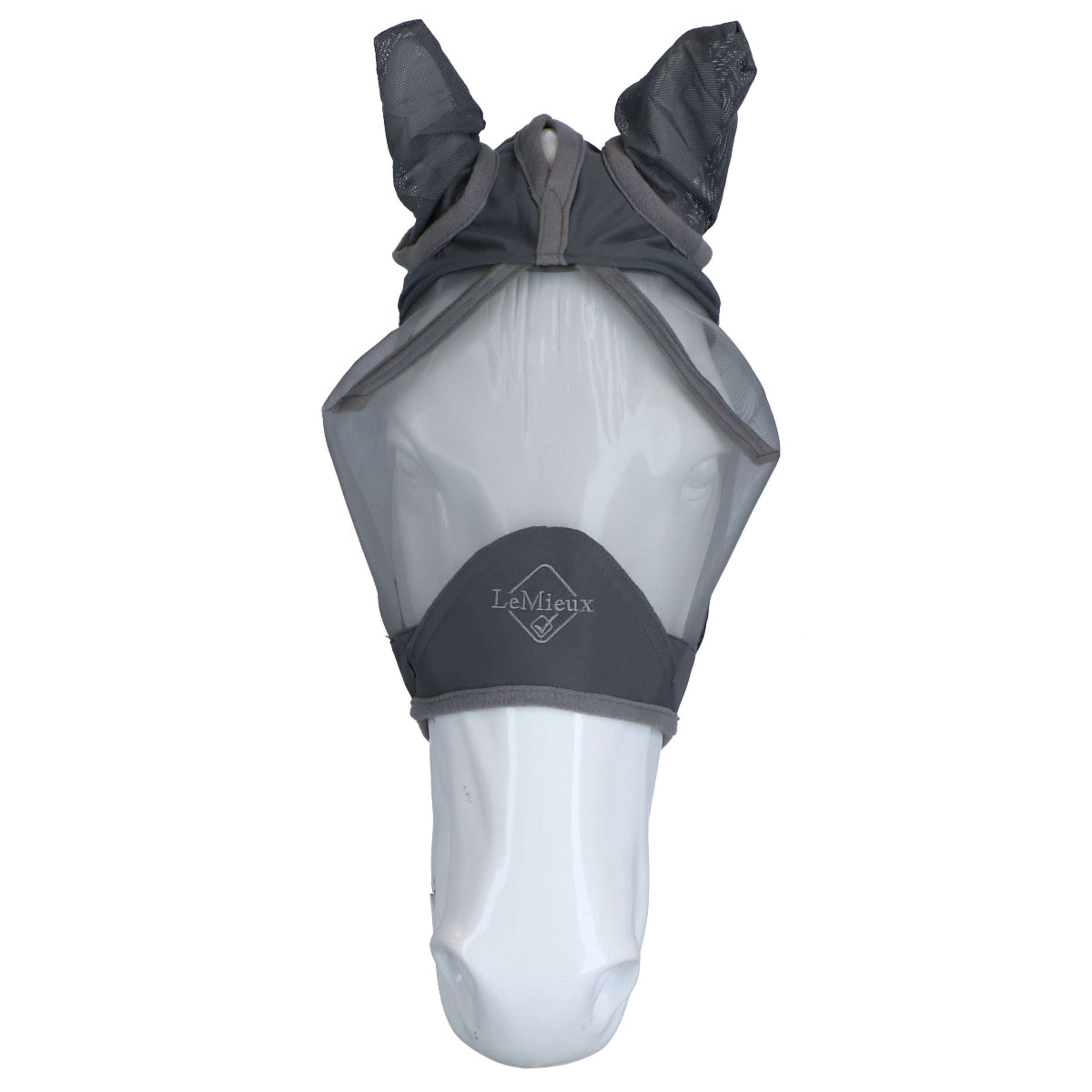 LeMieux Fly Mask ArmourShield Pro Half Grey