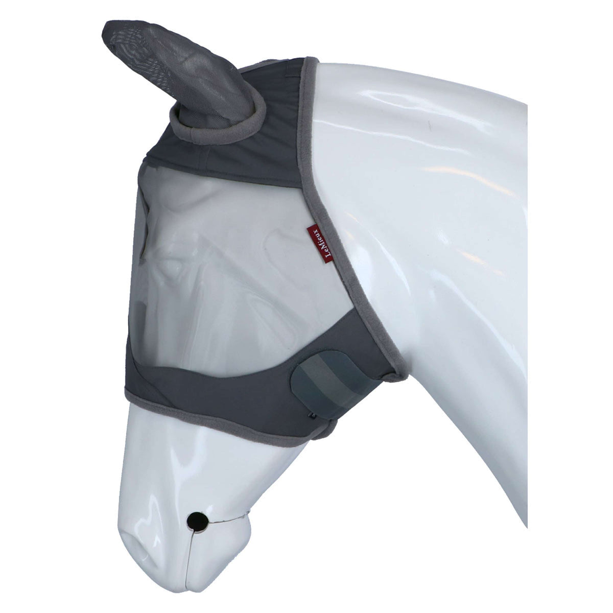 LeMieux Fly Mask ArmourShield Pro Half Grey