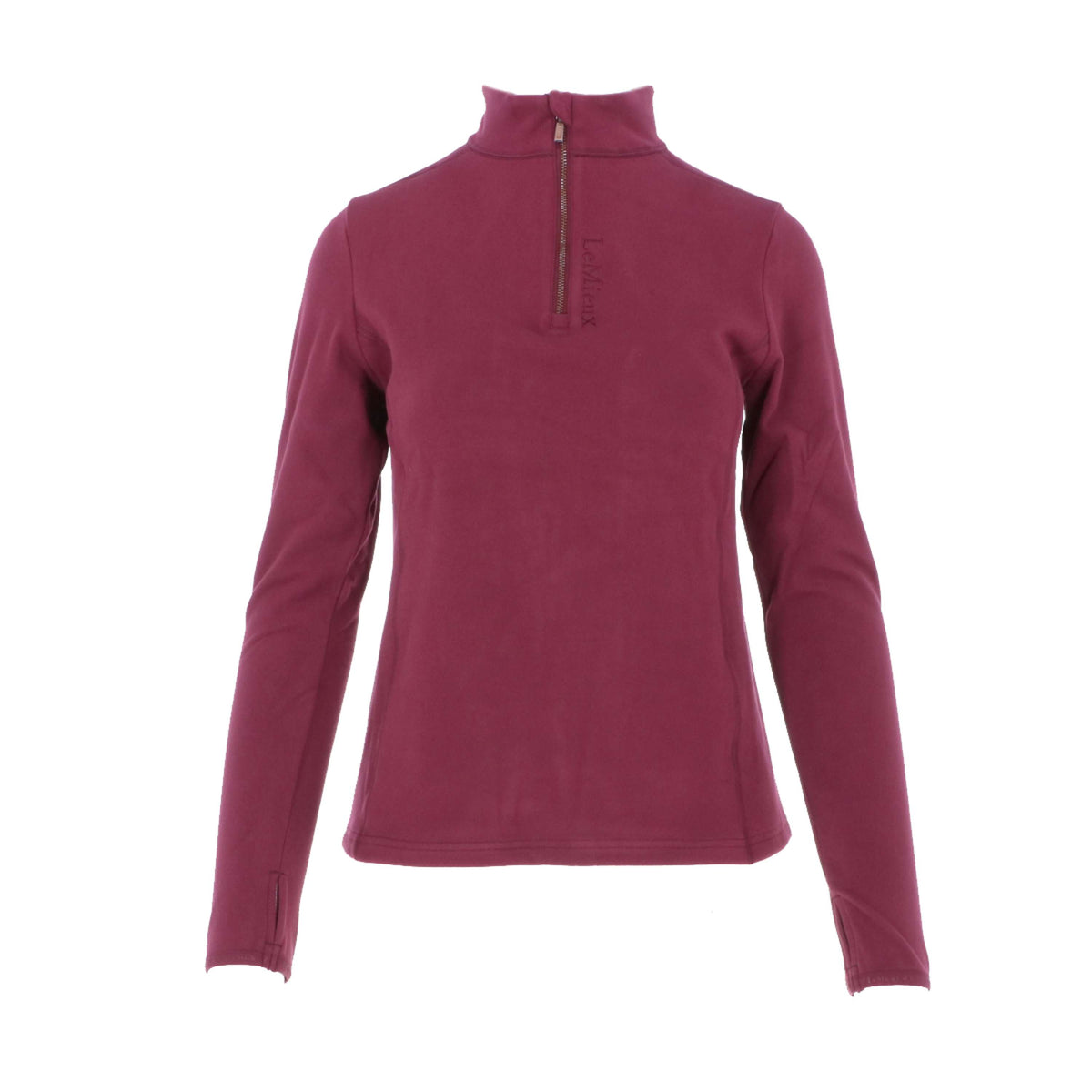 LeMieux Fleece Shirt Faye Merlot