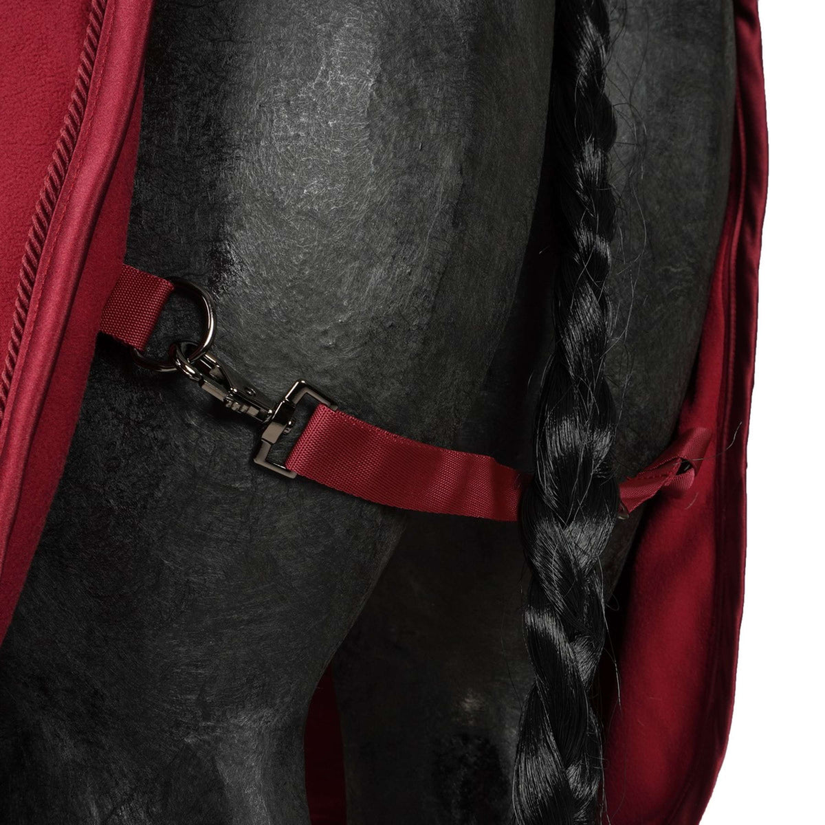 Cavallo Fleece Rug Joana Dark red