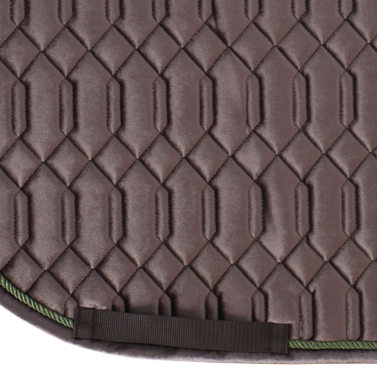 Harry's Horse Saddlepad Velvet WI23 General Purpose Chocolate Chip