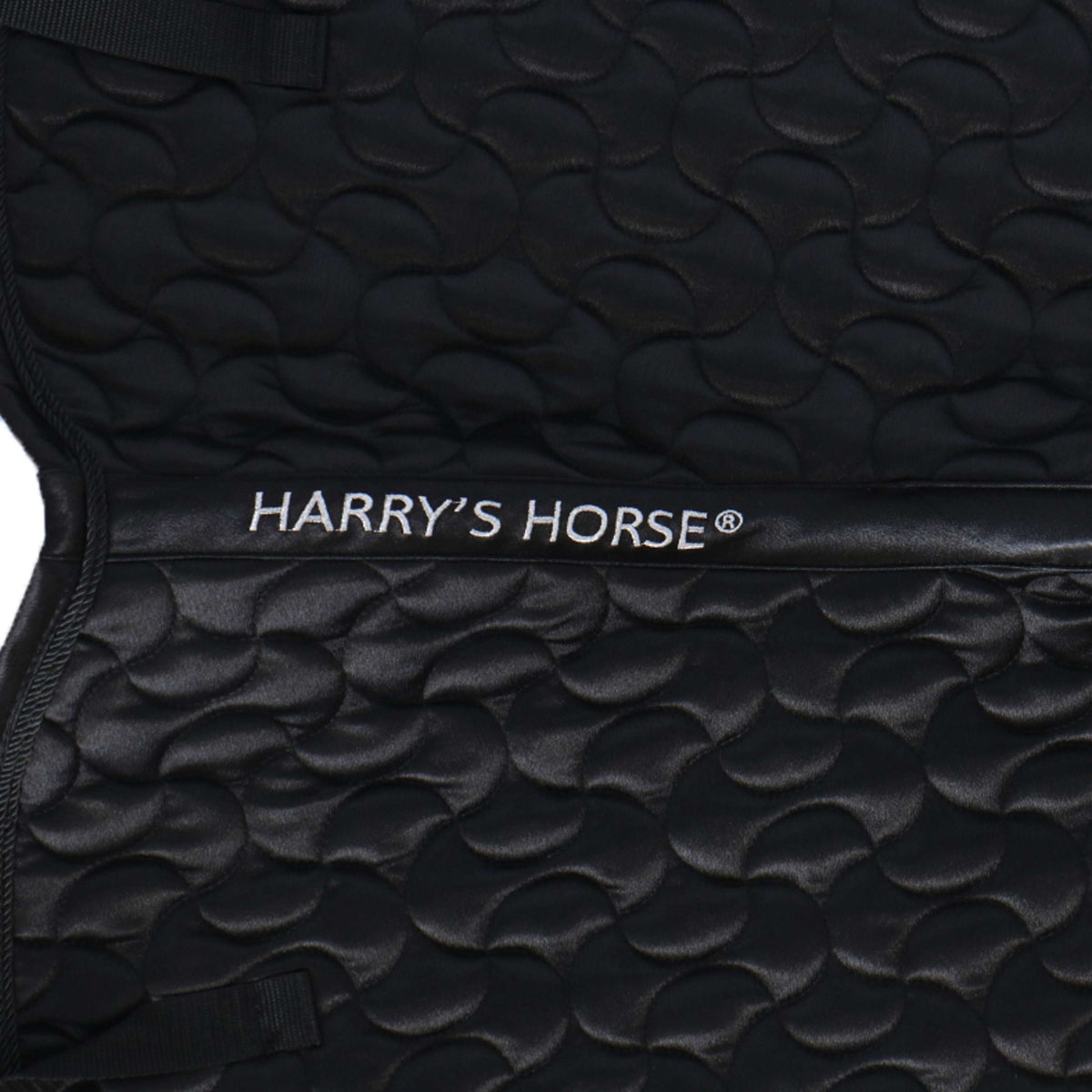 Harry's Horse Saddlepad Satin WI23 General Purpose Jet Black