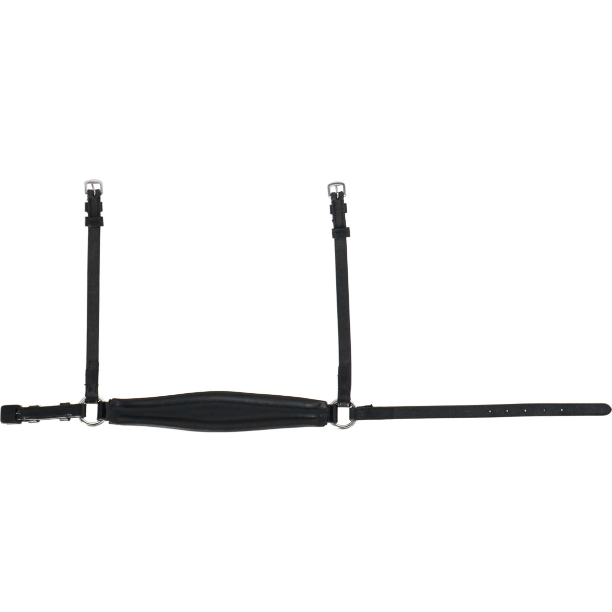 HB Nose Band Showtime Training Black/Silver