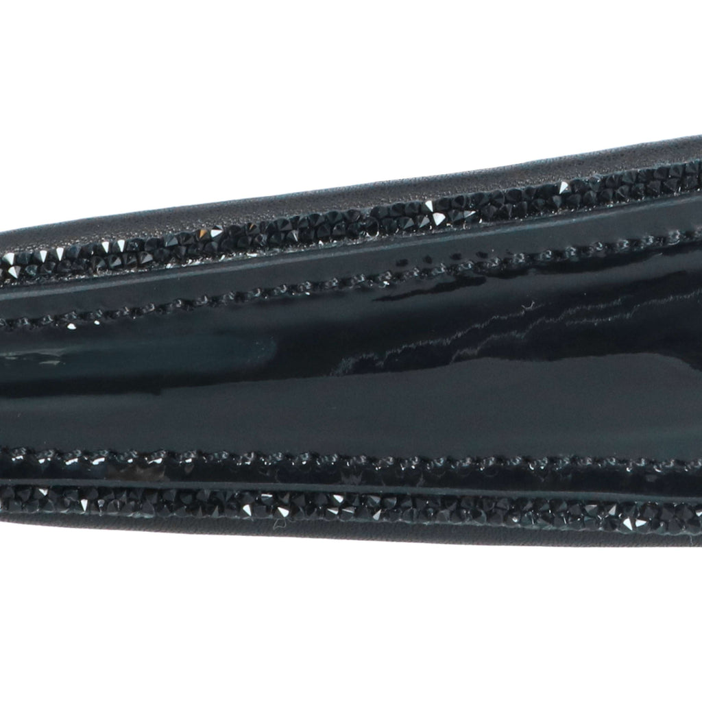 HB Nose Band Showtime Training Black/Black Glitter