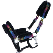 HB Halter Funny Little Sizes Black/Rainbow