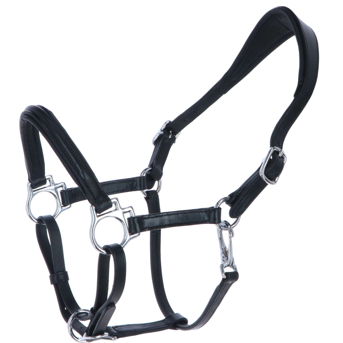 HB Halter Showtime Little Sizes Leather Black