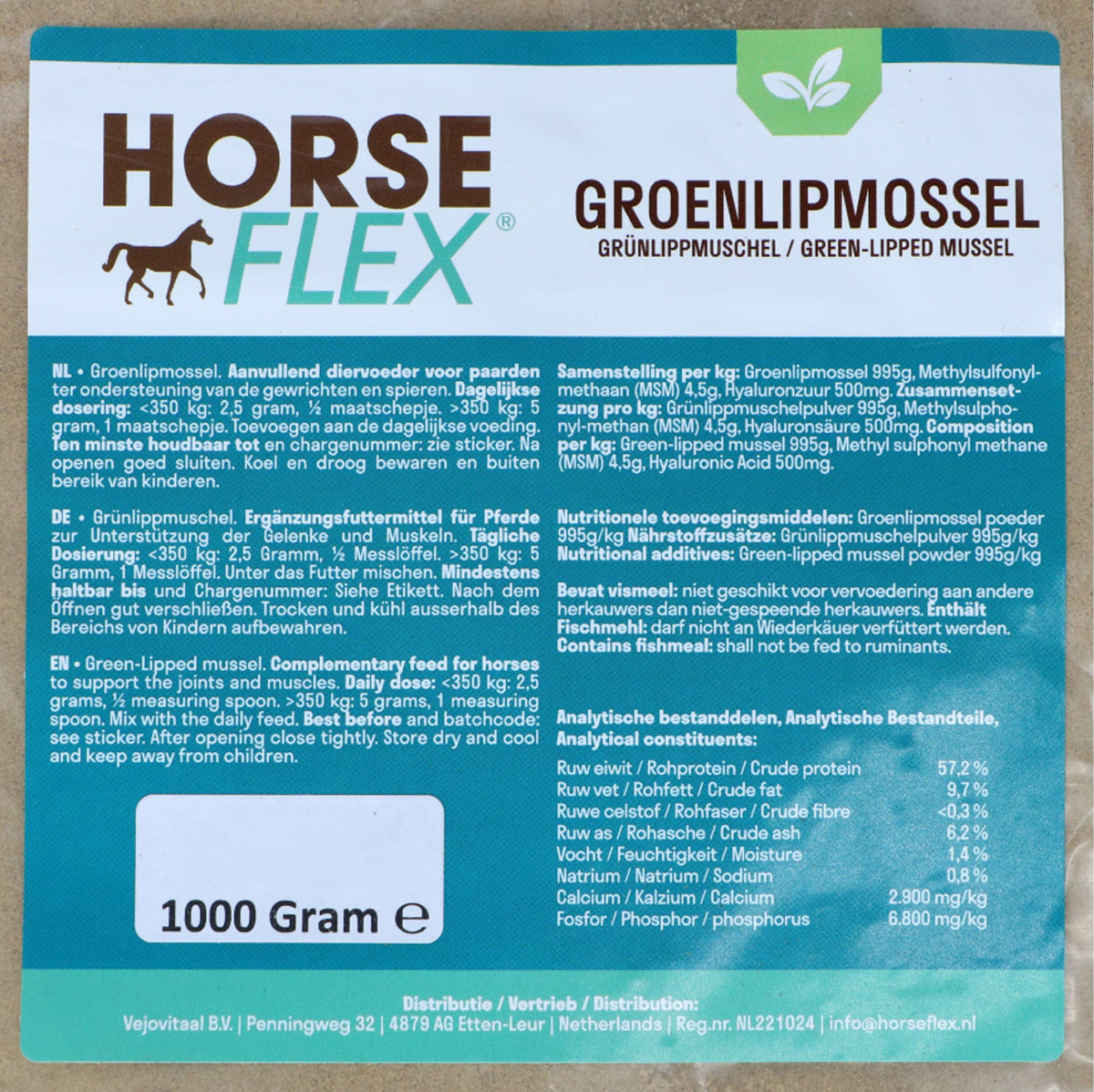 HorseFlex Green-lipped Mussel Refill