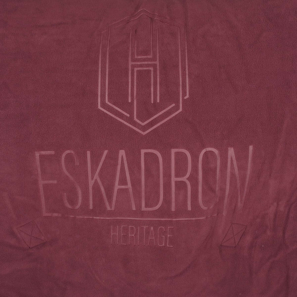 Eskadron Sweat Rug Heritage Fleece Stamp Cassis