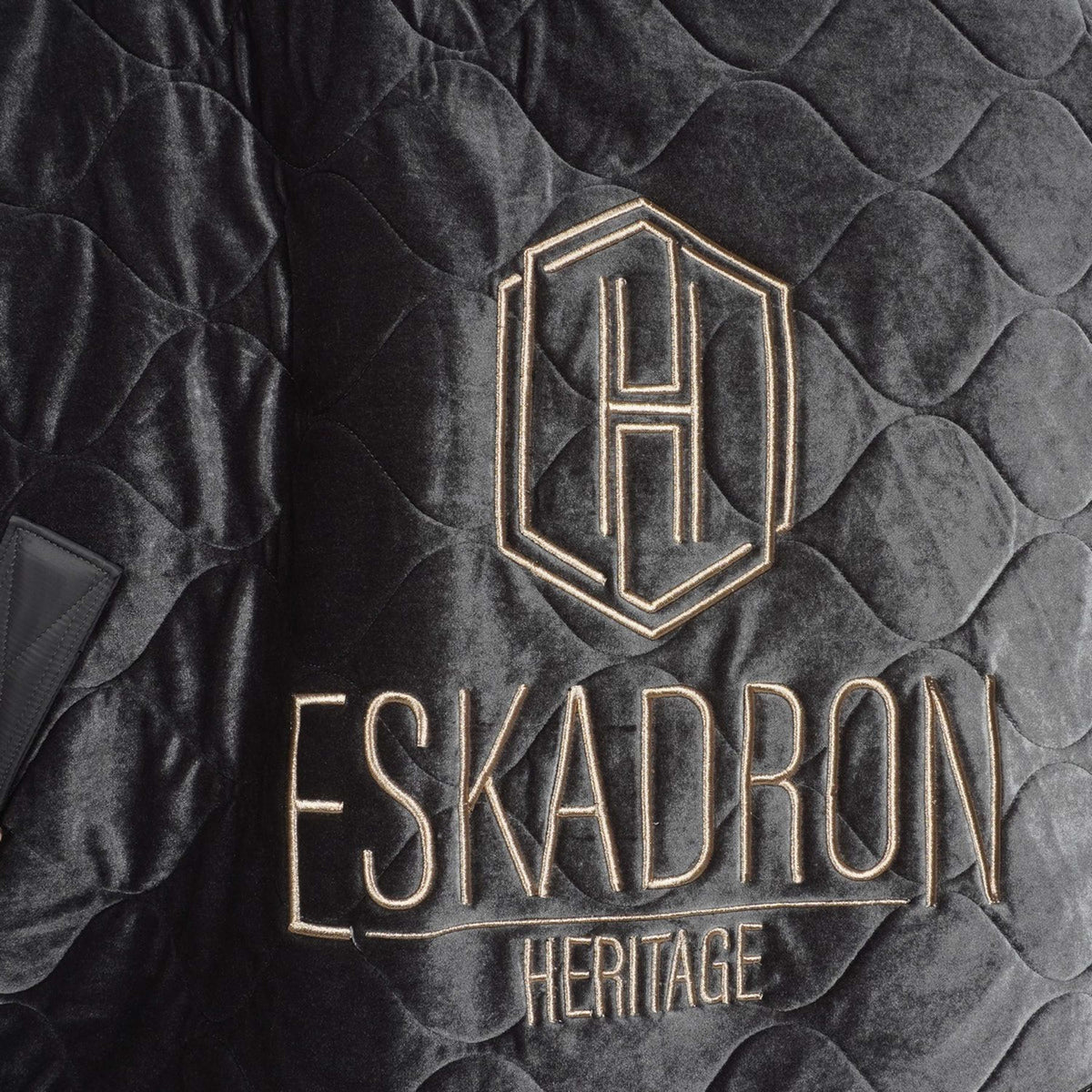 Eskadron Sweat Rug Heritage Velvet Shetty Basalt