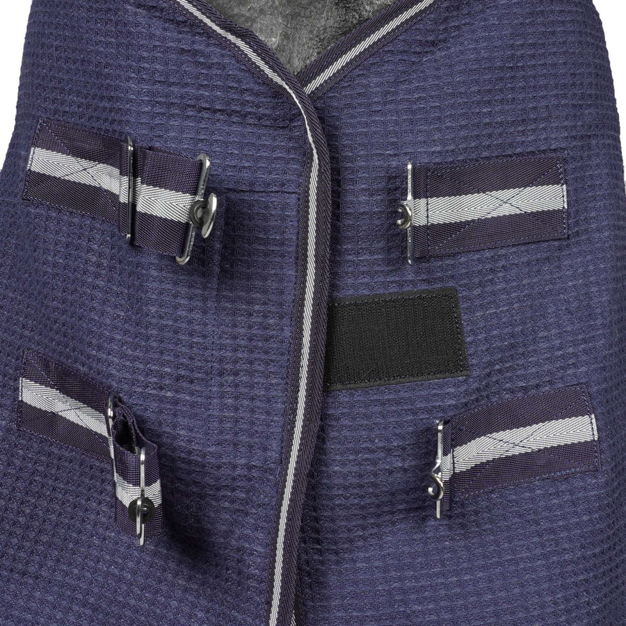 HORKA Sweat Rug Wafflecotton Blue