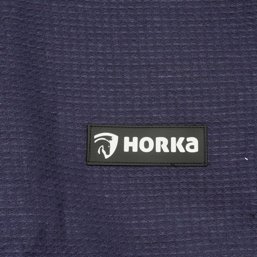 HORKA Sweat Rug Wafflecotton Blue