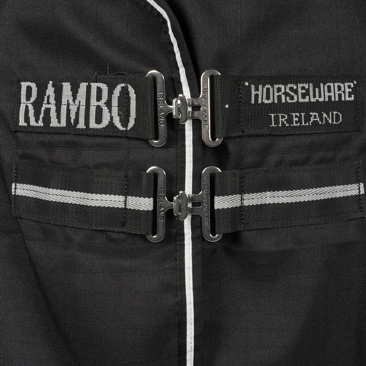 Rambo Stable Rug 0g Black/Silver