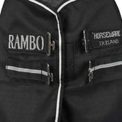 Rambo Stable Rug 0g Black/Silver