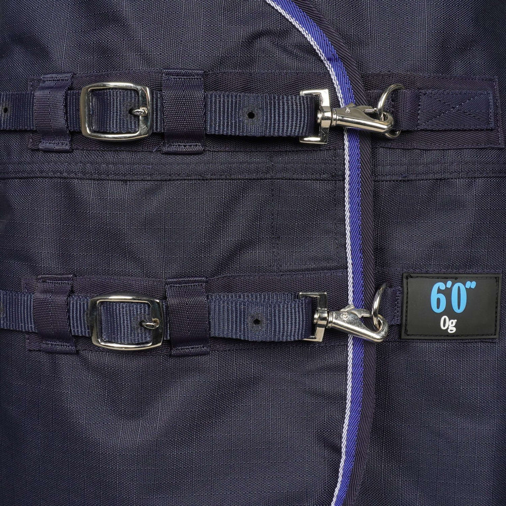 EQUITHÈME Outdoor Rug Classic 1200D 100gr Navy
