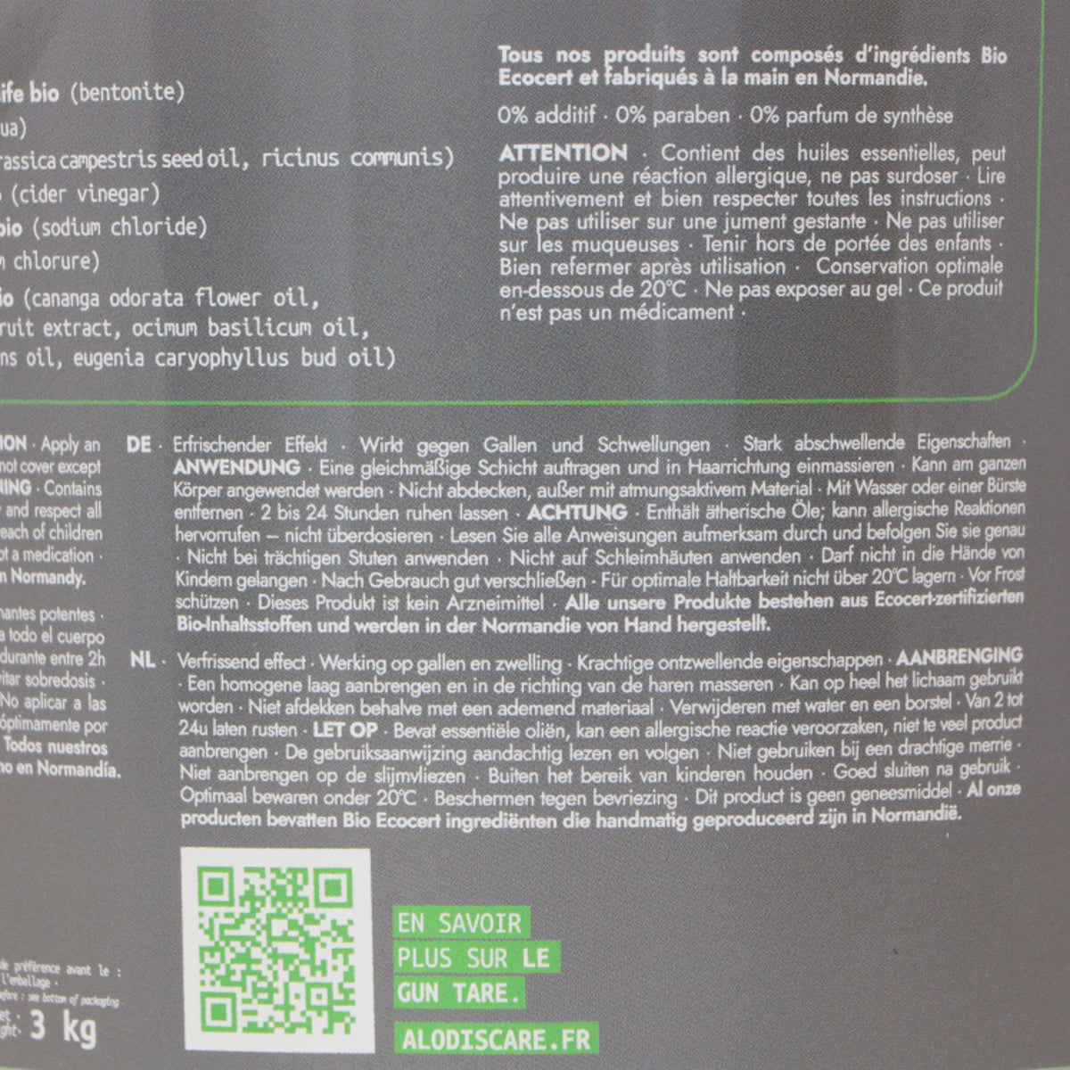 Alodis Clay Gun Tare 3kg