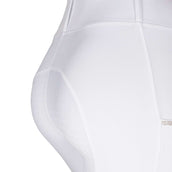 Rebel Pull On Riding Legging Crystal Full grip White