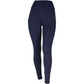 Rebel Pull On Riding Legging Crystal Full grip Navy