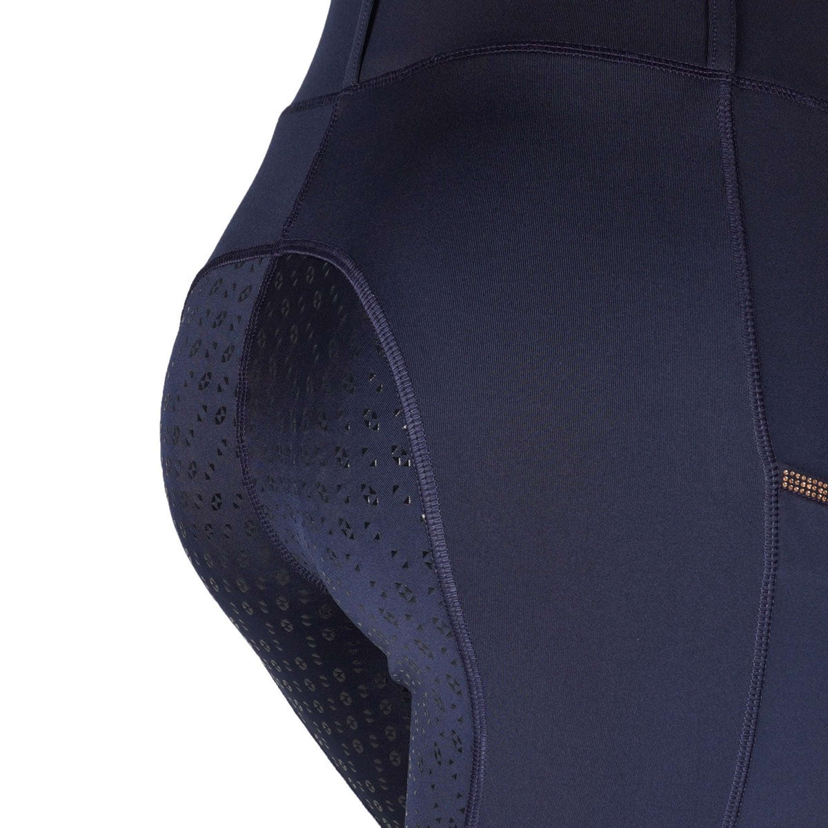 Rebel Pull On Riding Legging Crystal Full grip Navy