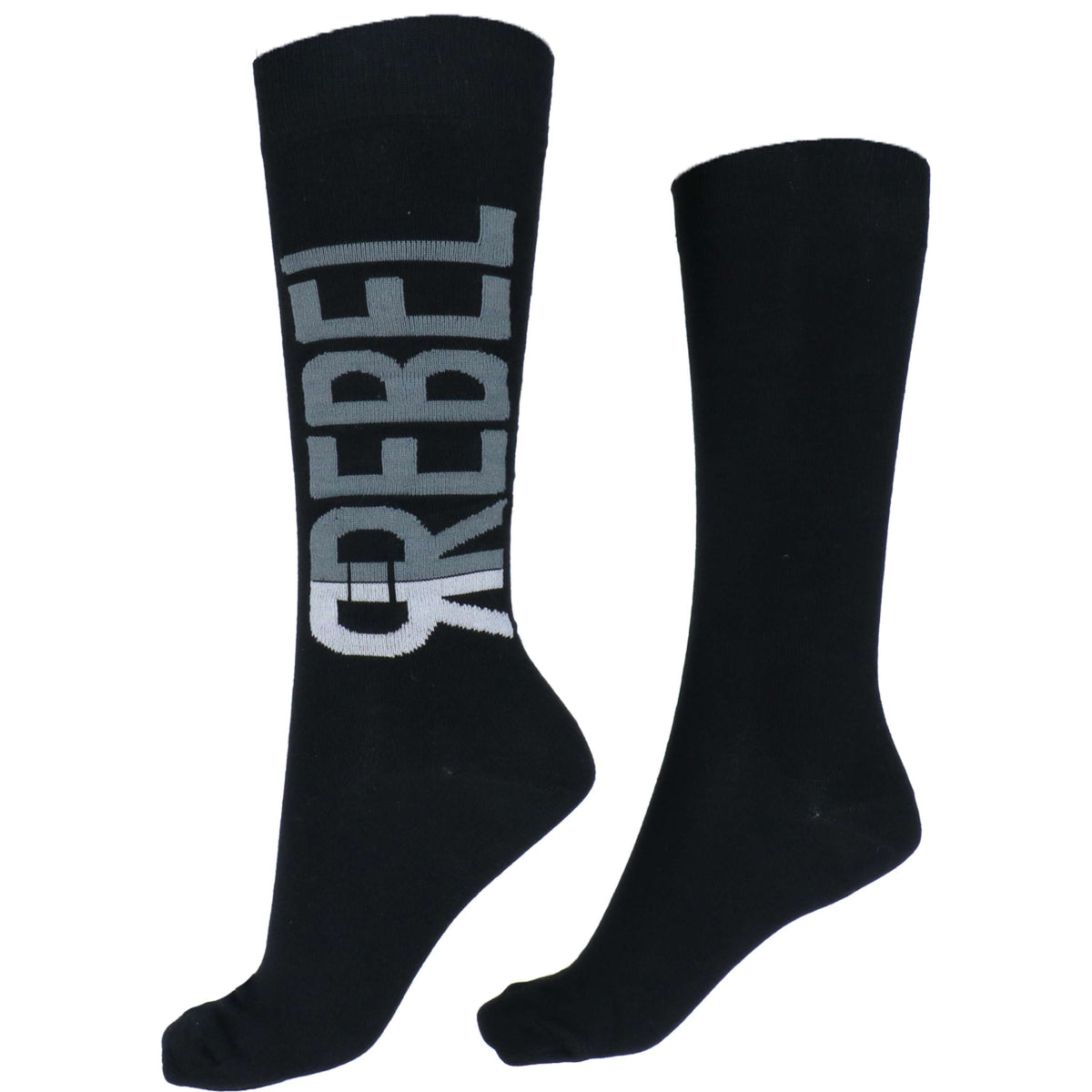 Rebel Socks Bamboo Black