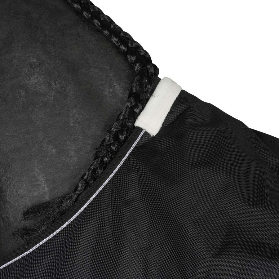 HKM Outdoor Rug Premium 1680D 100g Teddy Lining Black
