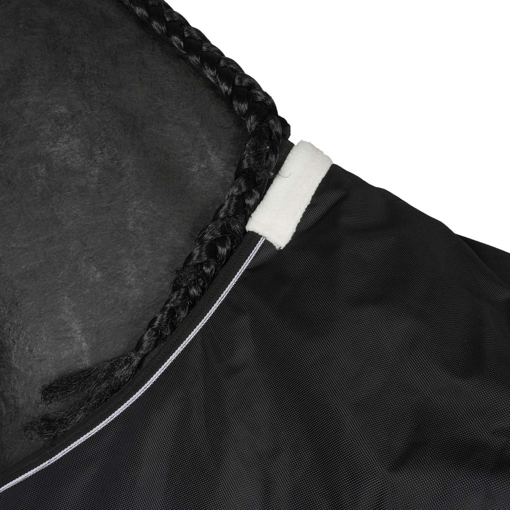 HKM Outdoor Rug Premium 1680D 100g Teddy Lining Black