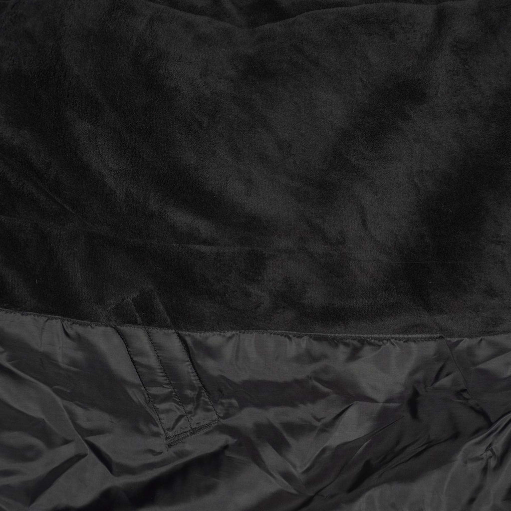 HKM Outdoor Rug Premium 1680D 100g Teddy Lining Black